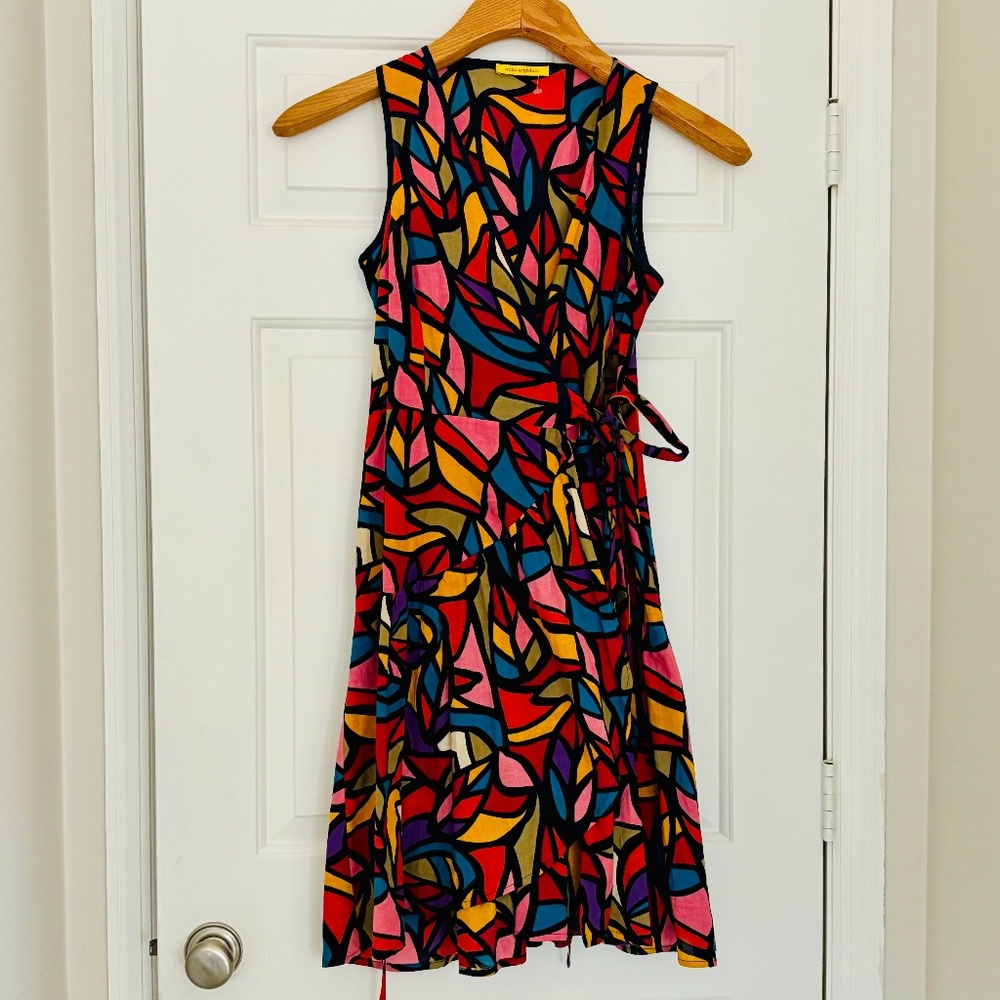 Anna Argiolera Colorful Wrap Dress